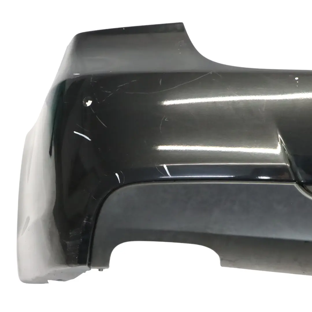 BMW E90 Rear Bumper Trim Panel M Sport PDC Black Sapphire Metallic - 475