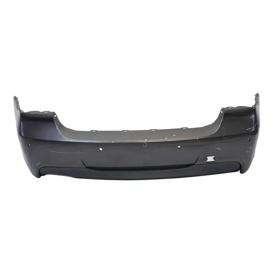 BMW E90 M Sport Rear Bumper PDC Sparkling Graphite Metallic - A22