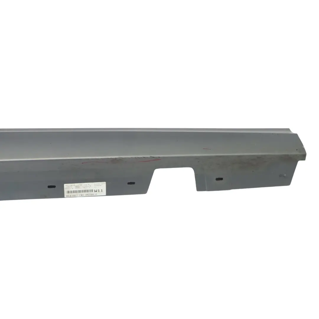 BMW E90 LCI Side Skirt Sill Strip Right O/S Spacegrau Grey Metallic - A52