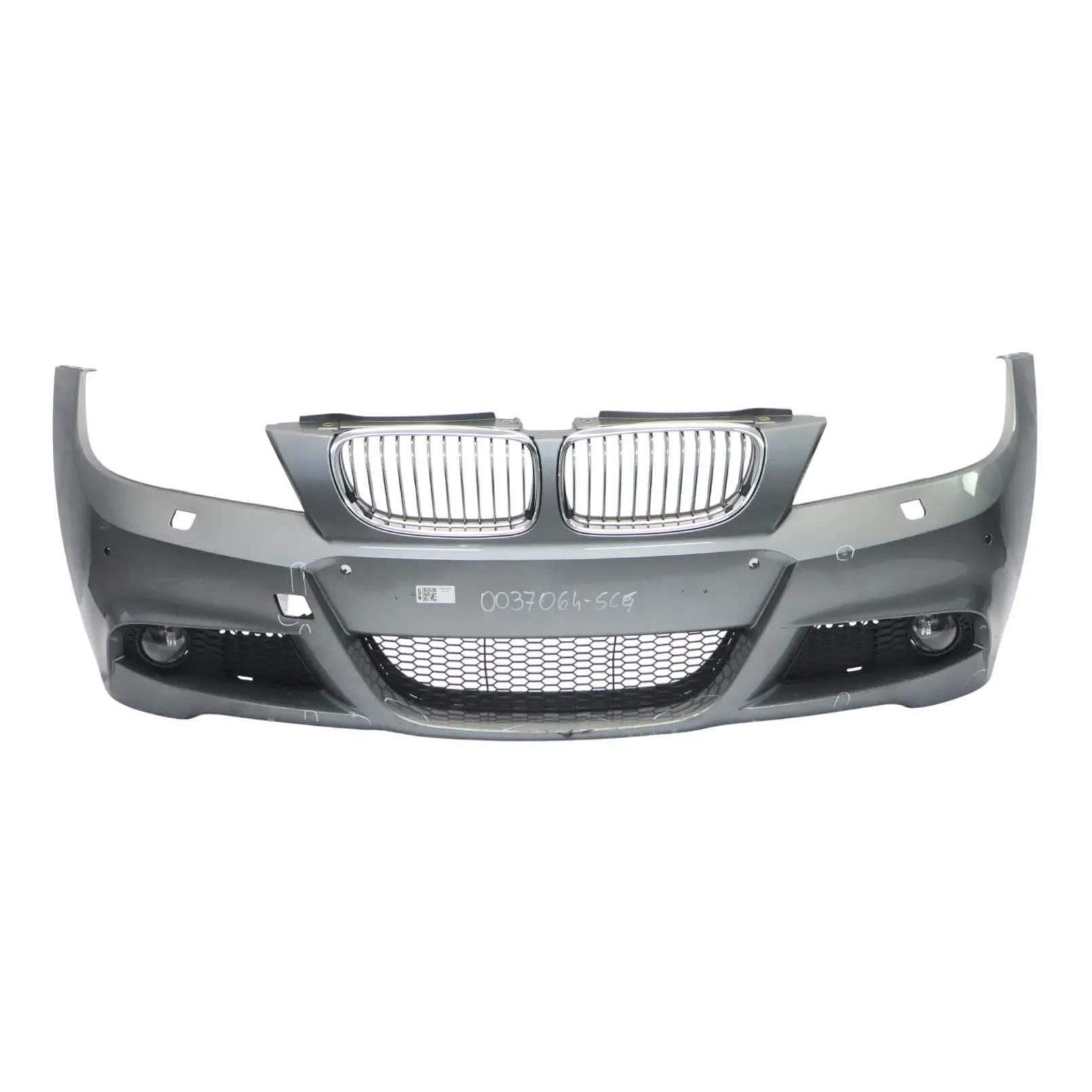 BMW E90 E91 LCI M Sport Complete Front Bumper Trim Panel Spacegrau Grey - A52