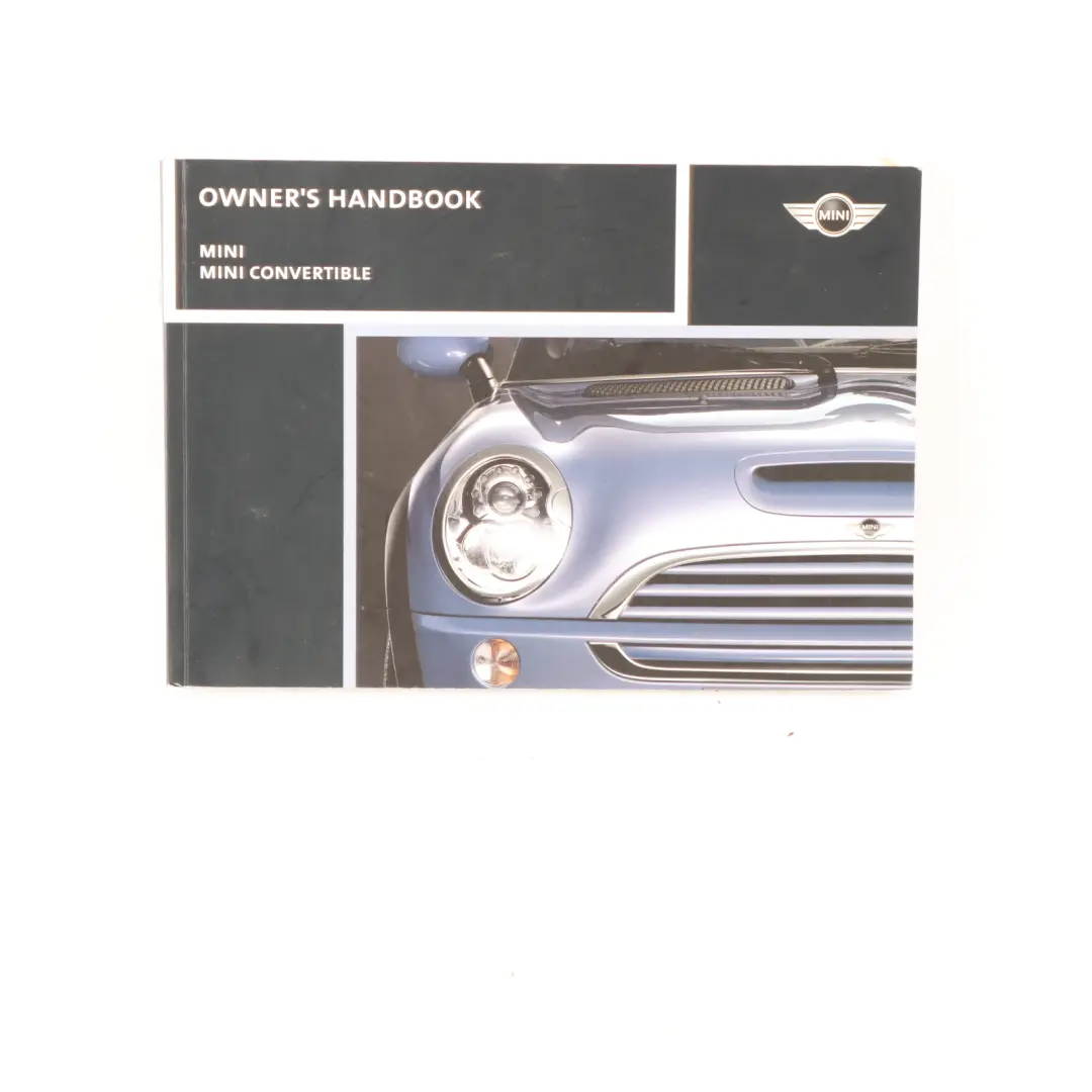 Mini R50 R52 R53 Service Booklet Owner's Handbook Set Pouch Case 0158093