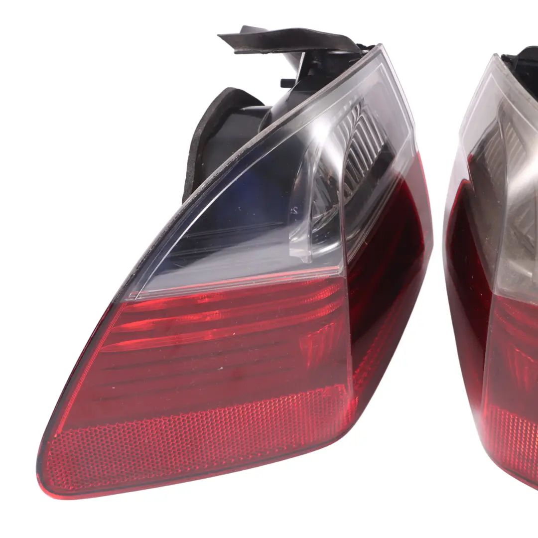 BMW E91 Rear Light Lamp Tailgate Trim Right Left Black Line N/O/S Set 7200817