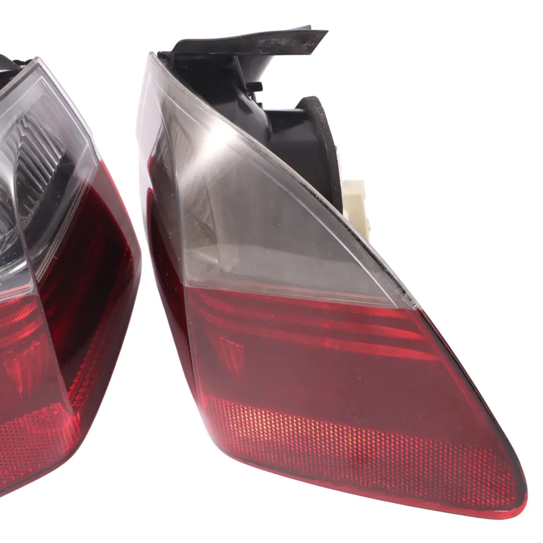 BMW E91 Rear Light Lamp Tailgate Trim Right Left Black Line N/O/S Set 7200817