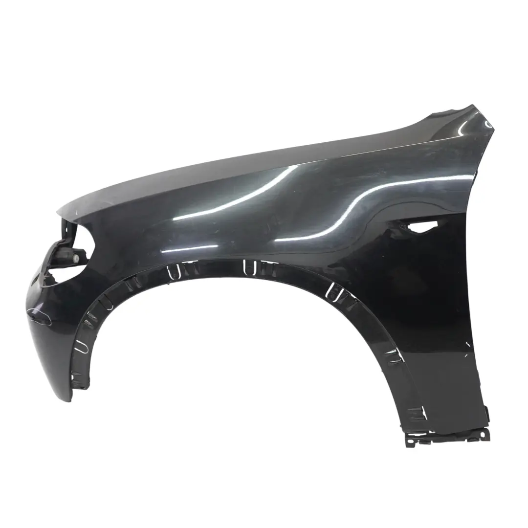 Side Wing Panel BMW X5 E70 Front Left N/S Fender Black Sapphire Metallic - 475