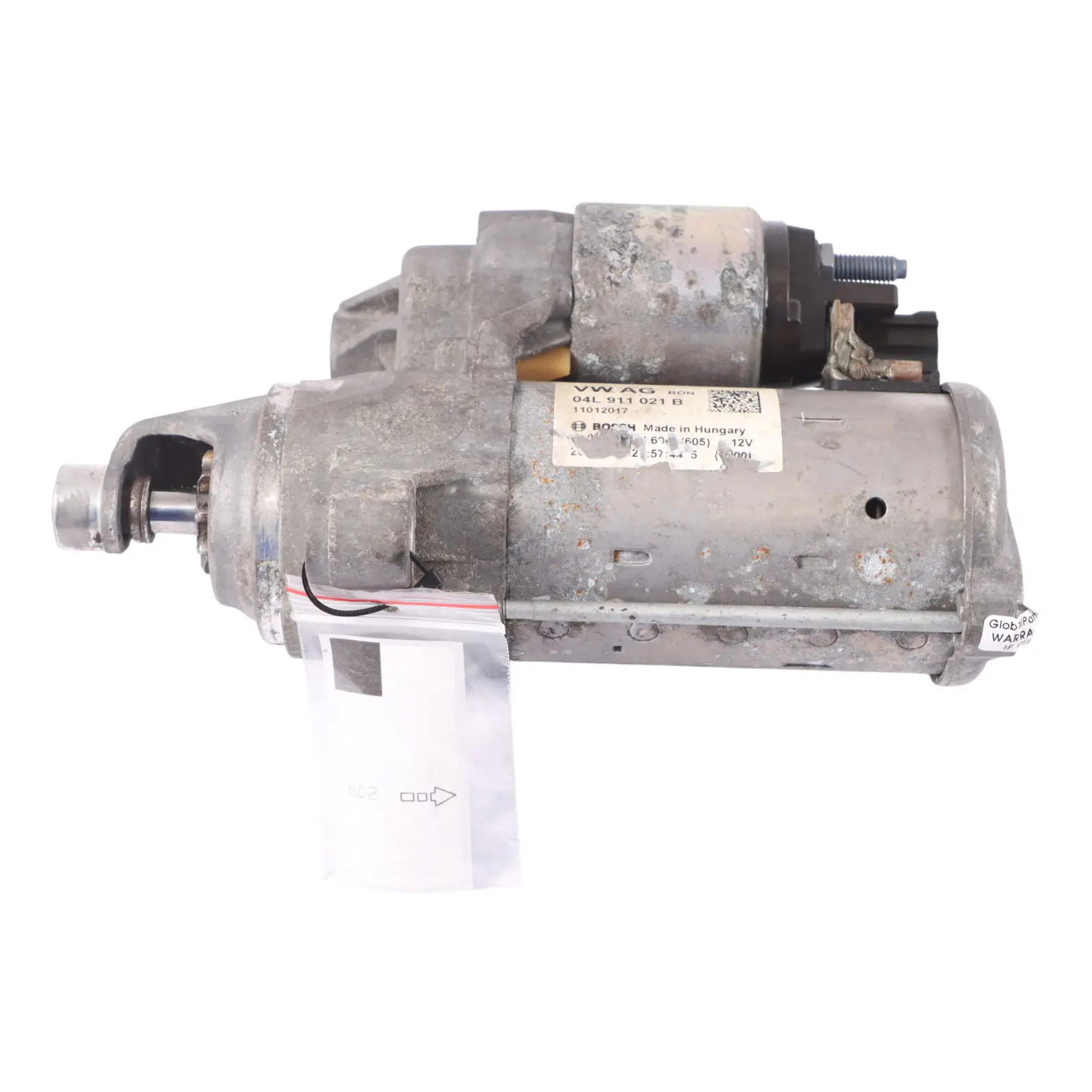 Audi A4 B9 Motor de arranque Actuador Motor de arranque 04L911021B