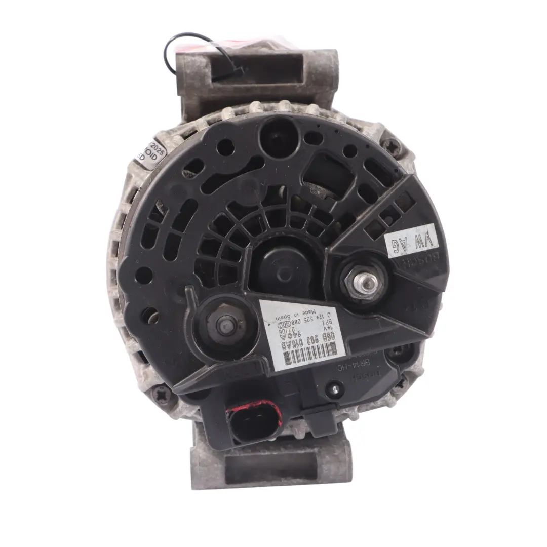 Audi A4 B7 Alternator Prądnica Elektryczna Silnika 14V 140A 06B903016AB