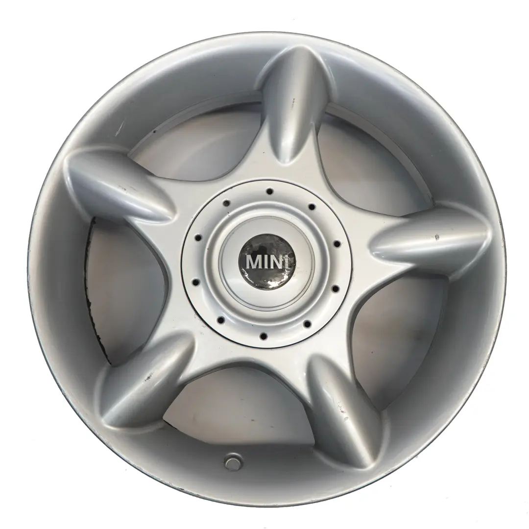 Mini One R50 R52 Llanta de Aleacion De plata 16 6,5J ET:48 5-Spider Spoke 83