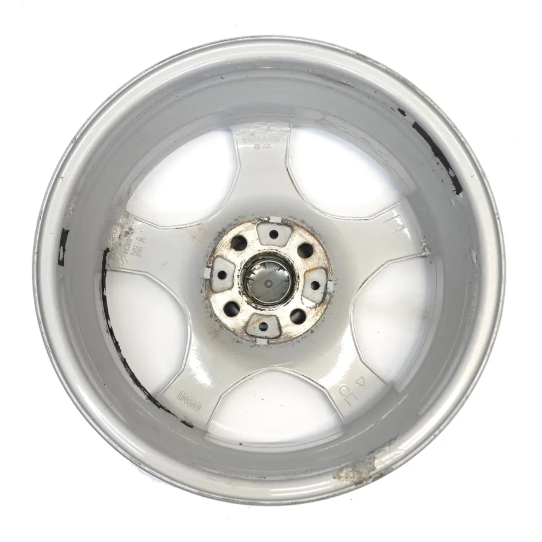 Mini One R50 R52 Llanta de Aleacion De plata 16 6,5J ET:48 5-Spider Spoke 83