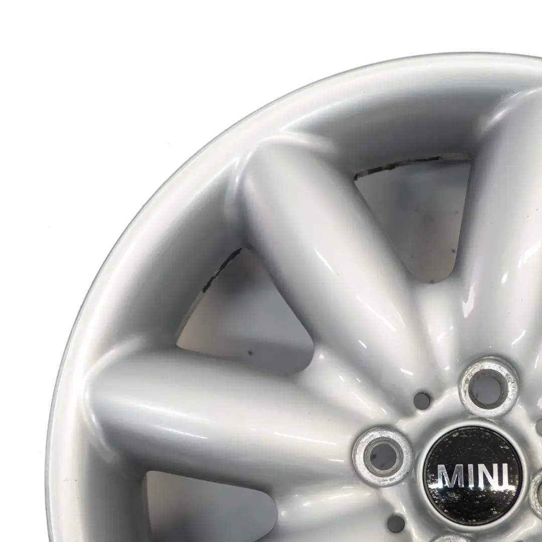 Mini Cooper R50 R55 R56 R57 Silber Alu Felge Felgen 17" ET:48 7J Spoke 85