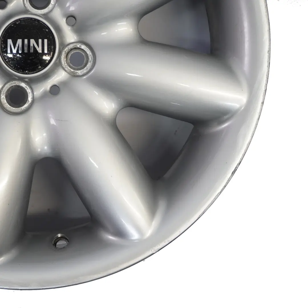 Mini Cooper R50 R55 R56 R57 Silber Alu Felge Felgen 17" ET:48 7J Spoke 85