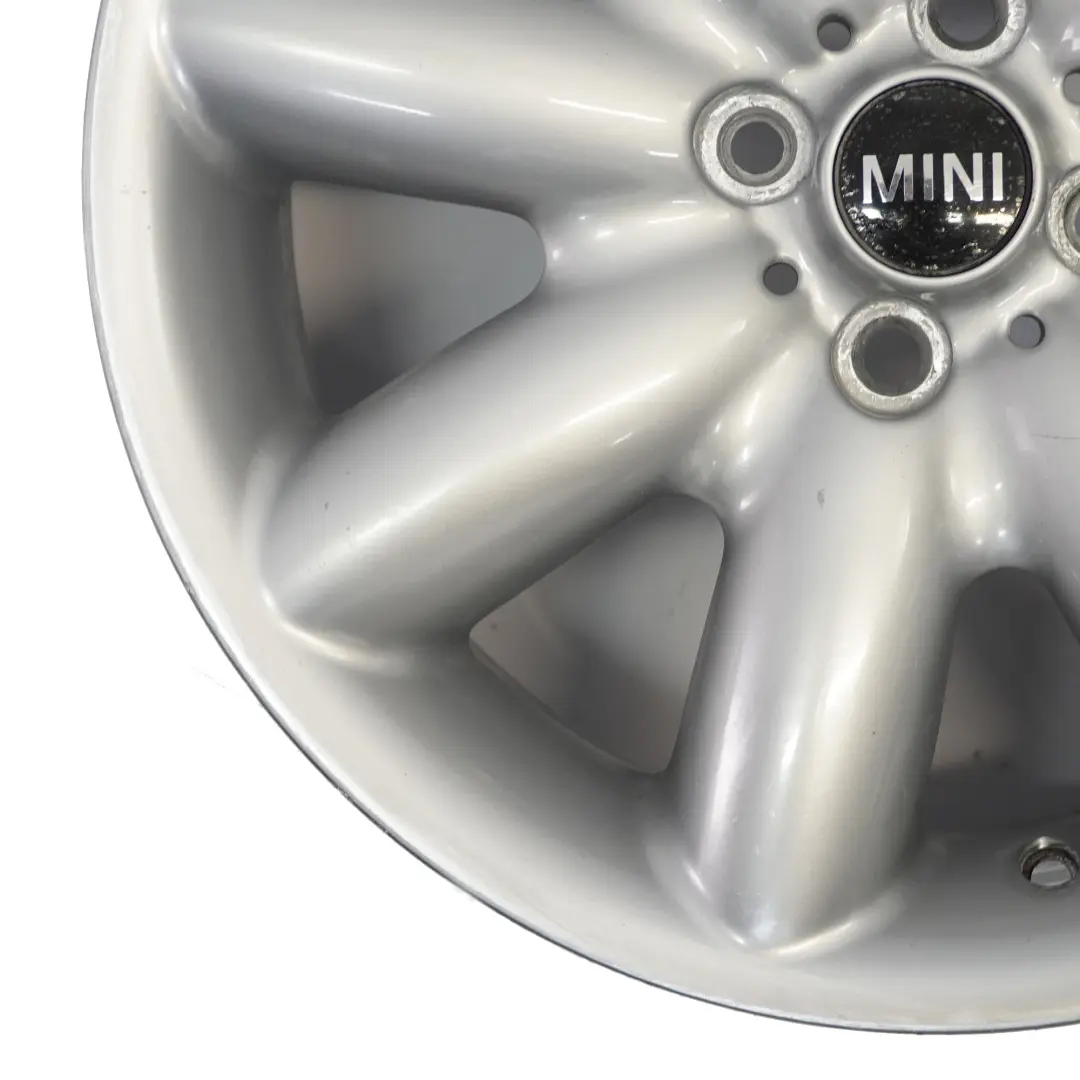 Mini Cooper R50 R55 R56 R57 Silber Alu Felge Felgen 17" ET:48 7J Spoke 85