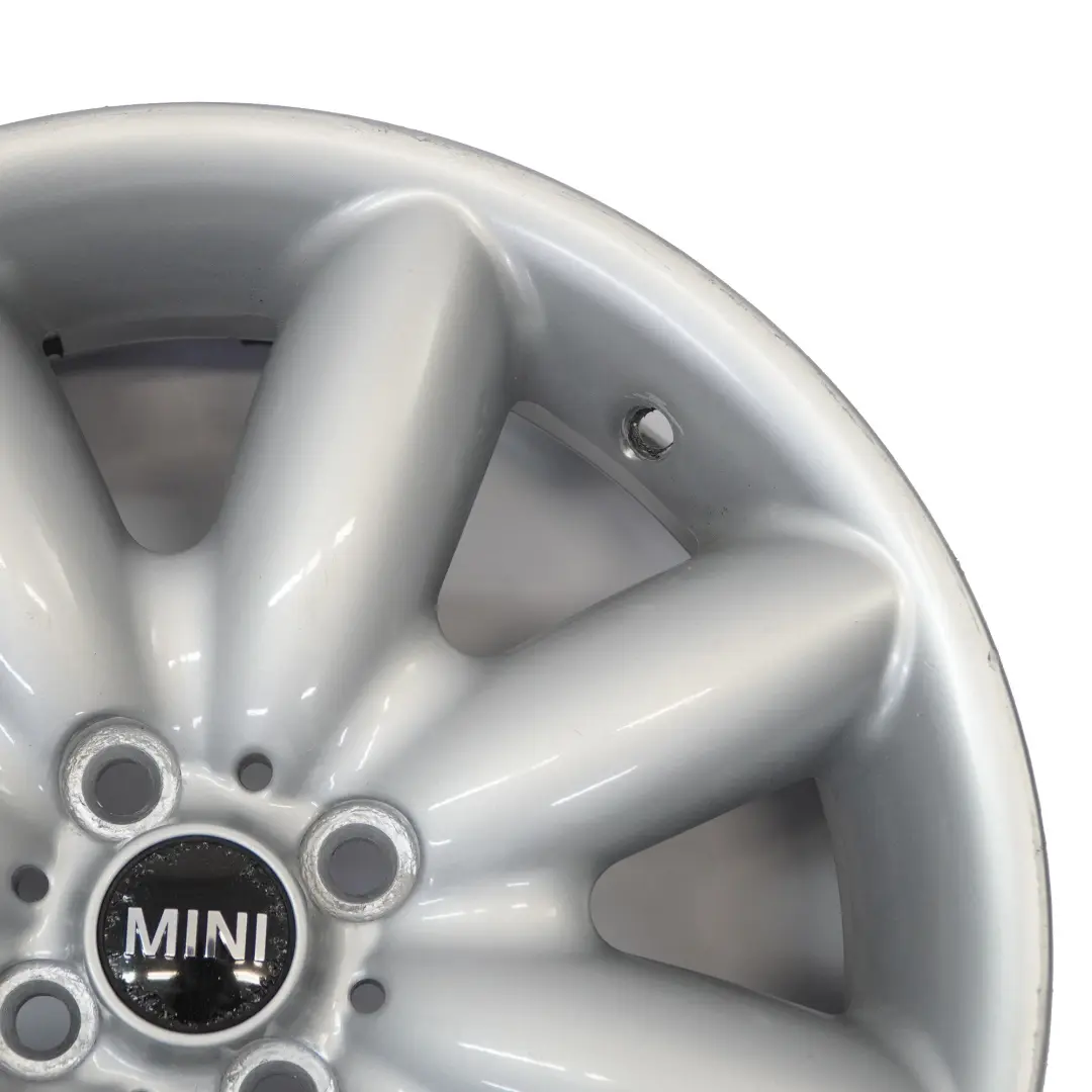 Mini One R50 R53 R55 R56 Llanta De aleacion plateada 17" 7J ET:48 S-Spoke 85