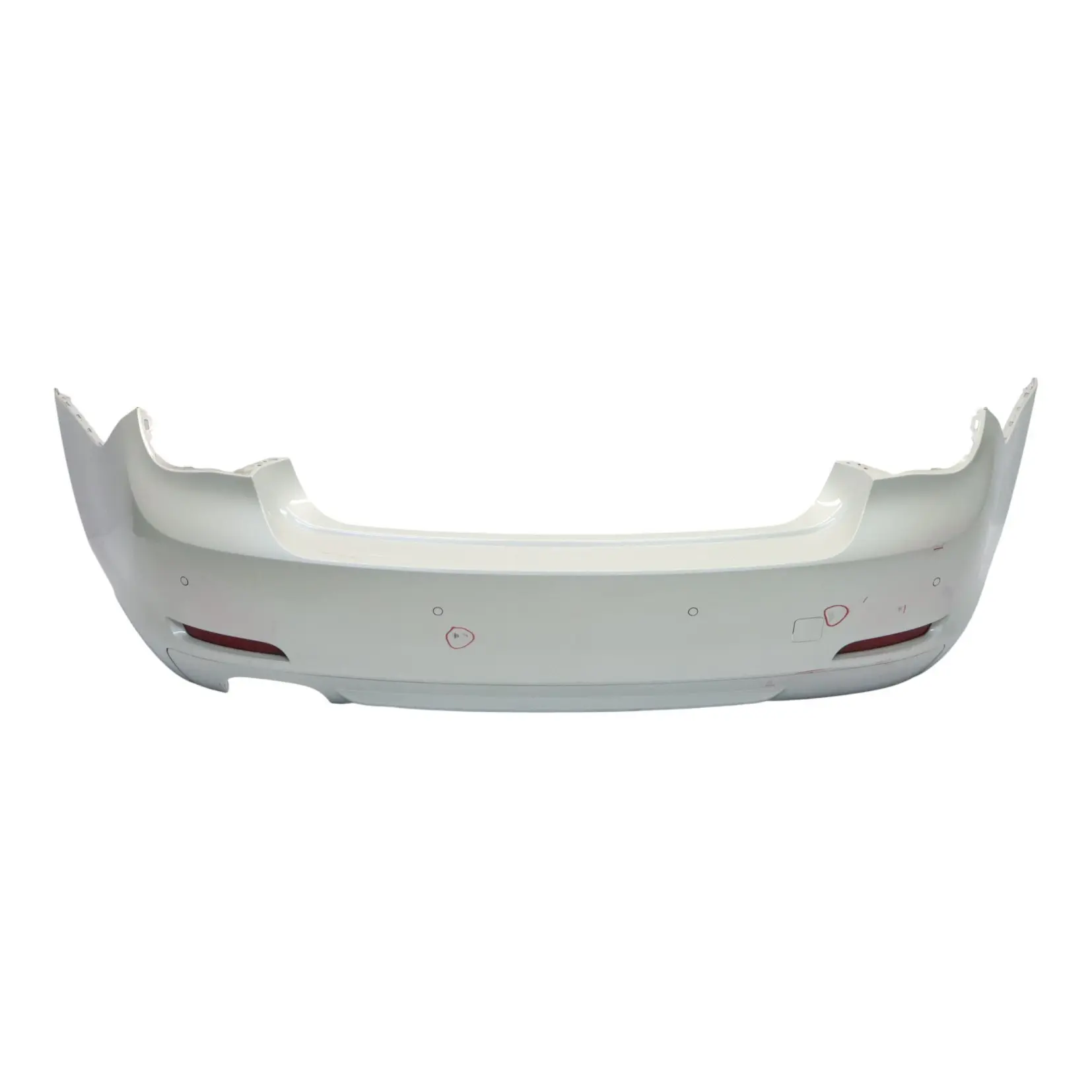 Rear Bumper BMW F01 F02 F04 Trim Panel Cover PDC Mineralweiss White - A96