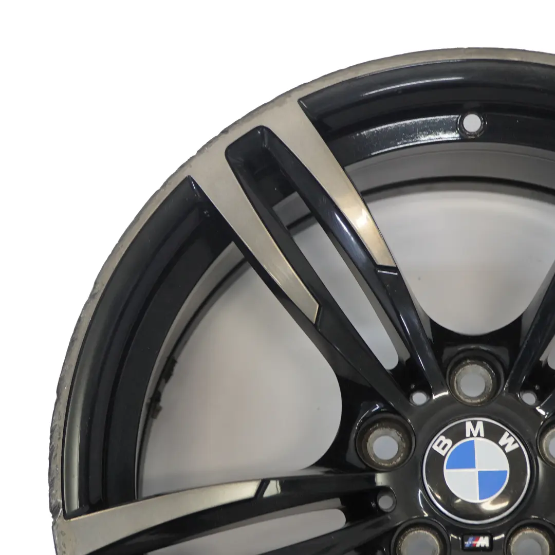 BMW F87 M2 F80 M3 F82 M4 Front Wheel Alloy Rim 19" M Double Spoke 437 2284550