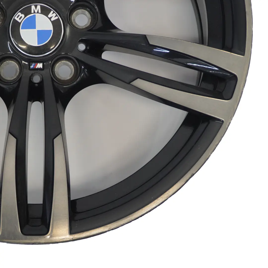 BMW F87 M2 F80 M3 F82 M4 Front Wheel Alloy Rim 19" M Double Spoke 437 2284550