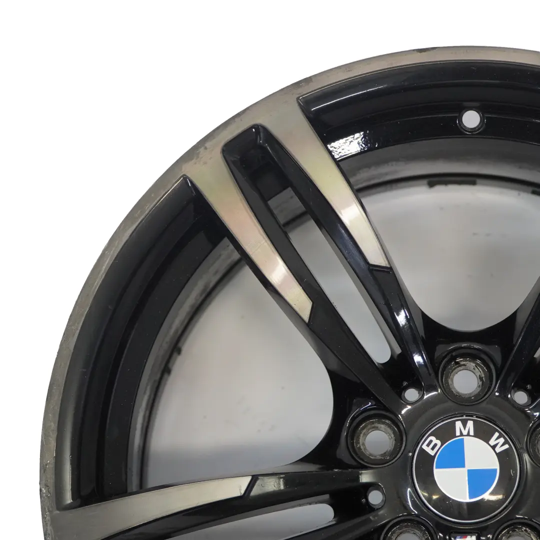 BMW F87 M2 F80 M3 F82 M4 Rear Wheel Alloy Rim 19" 10J ET:40 M Double Spoke 437