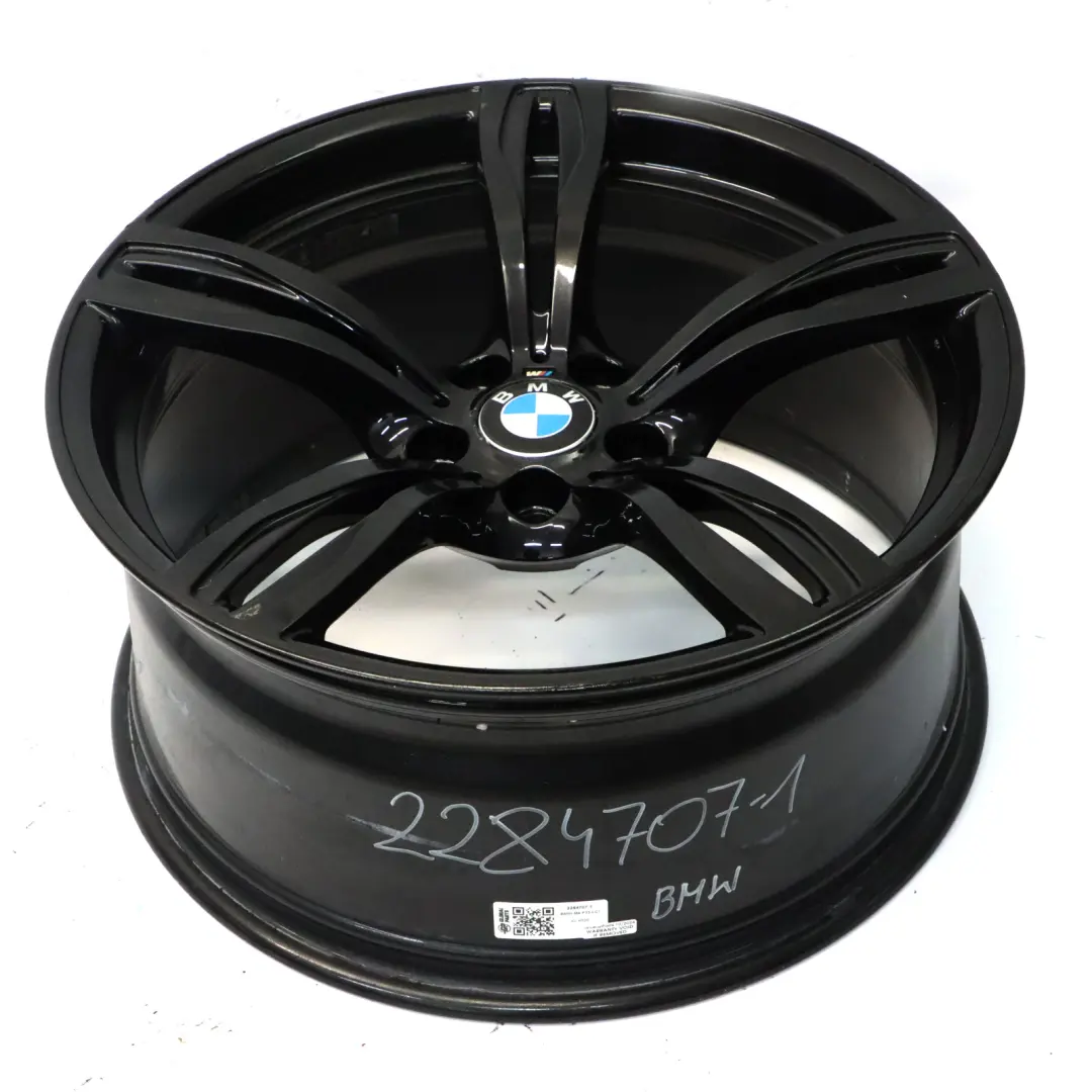 Llanta Delantera BMW F12 F13 Aleación Negra 20" 9,5J ET31 M Doble 343 2284707