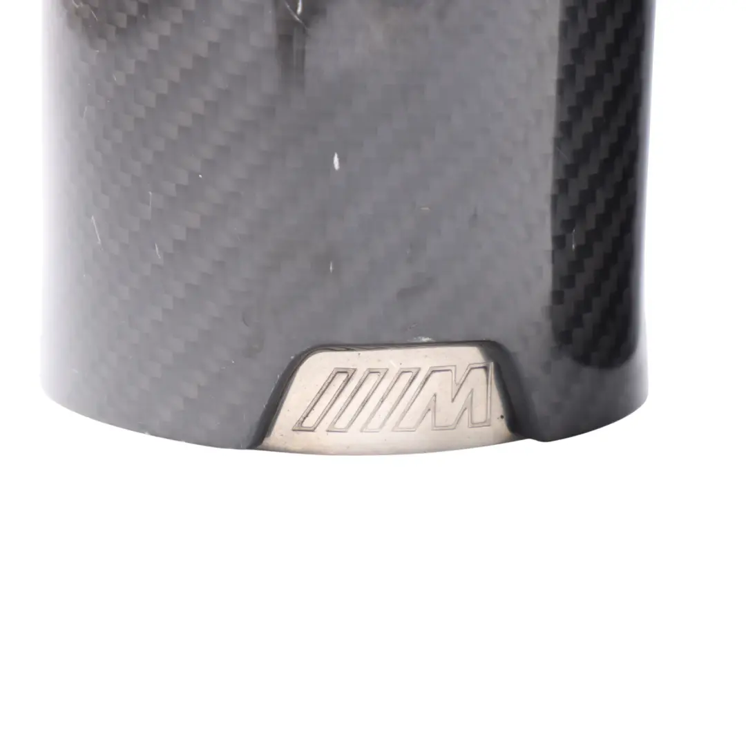 Tailpipe End Tips BMW F87 M2 F80 M3 F82 F83 M4 M Sport in Carbon 2468411 SET OF2