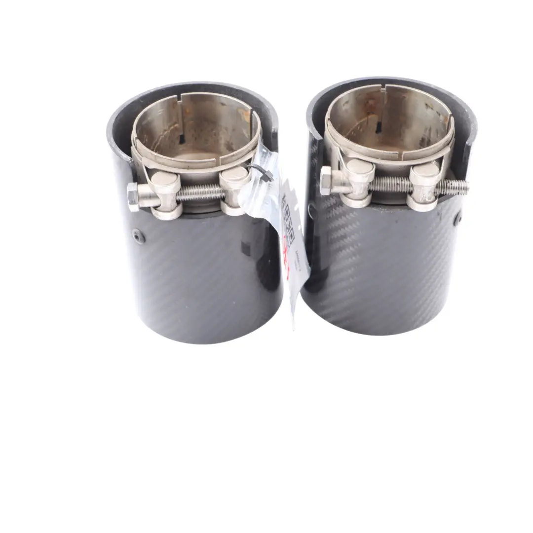 Tailpipe End Tips BMW F87 M2 F80 M3 F82 F83 M4 M Sport in Carbon 2468411 SET OF2