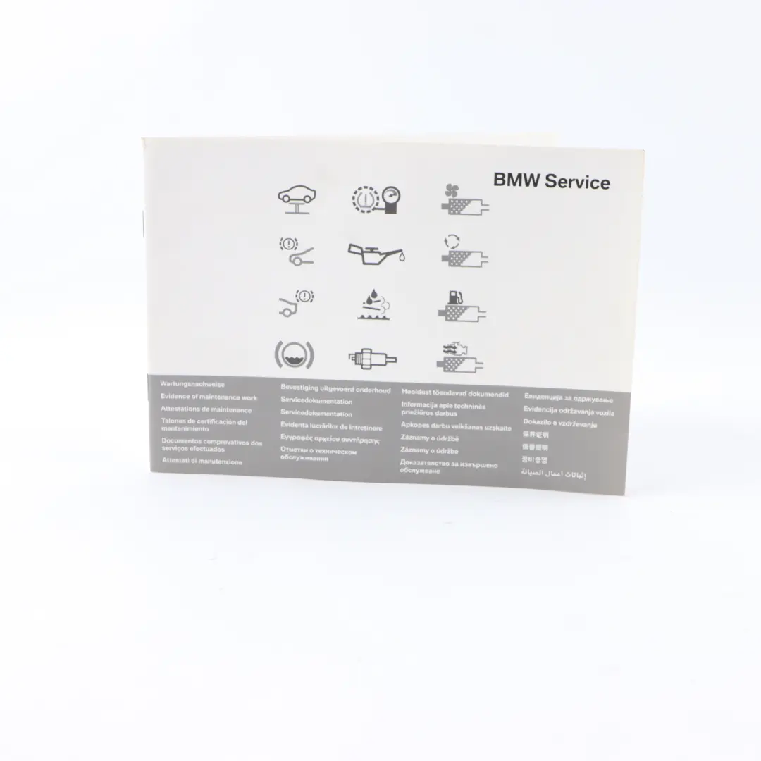 BMW X3 Series E83 LCI Service Booklet Owner's Handbook Pouch Case Wallet