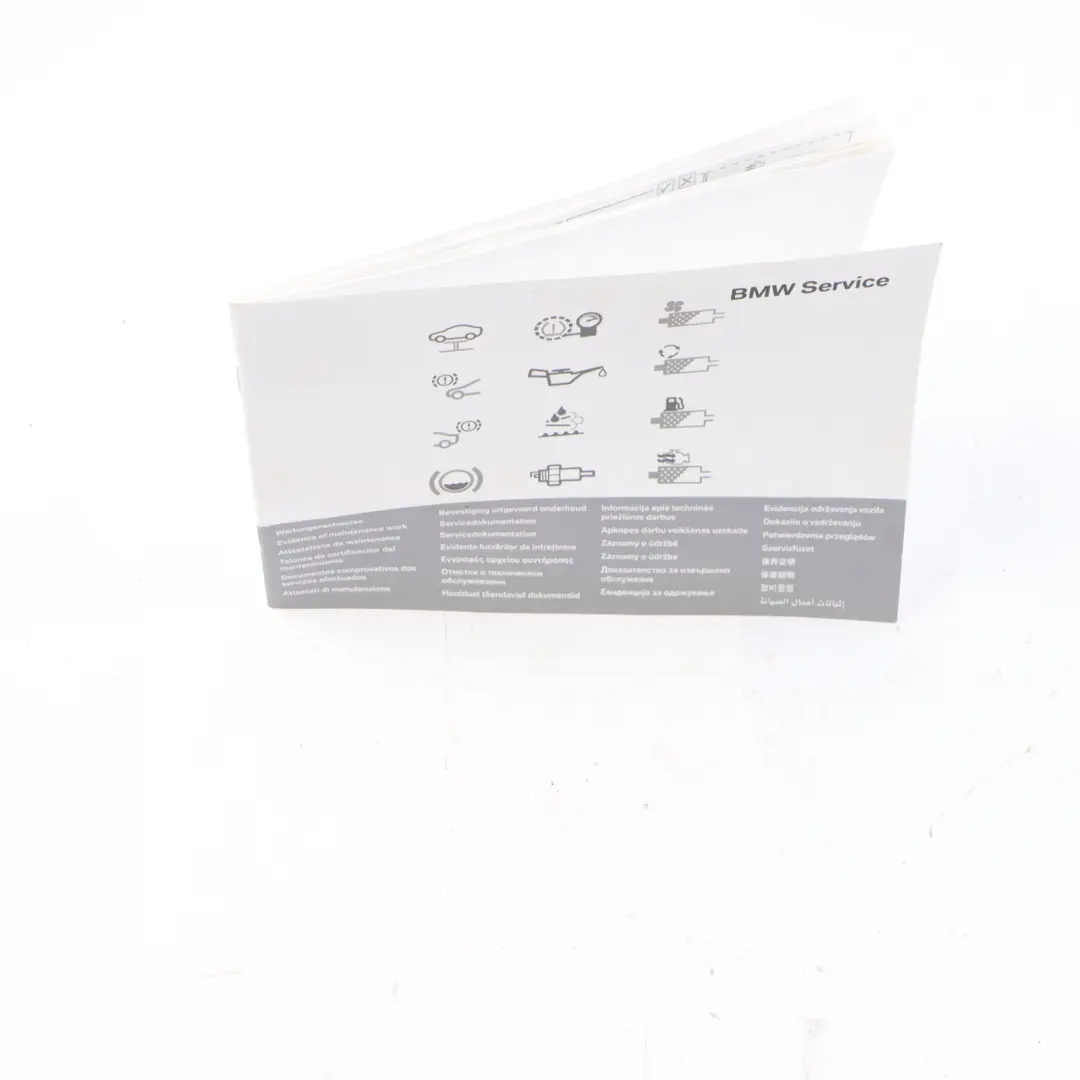 BMW E87 E90 E91 X1 E84 F10 F20 F30 Owner's Service Booklet 2901444