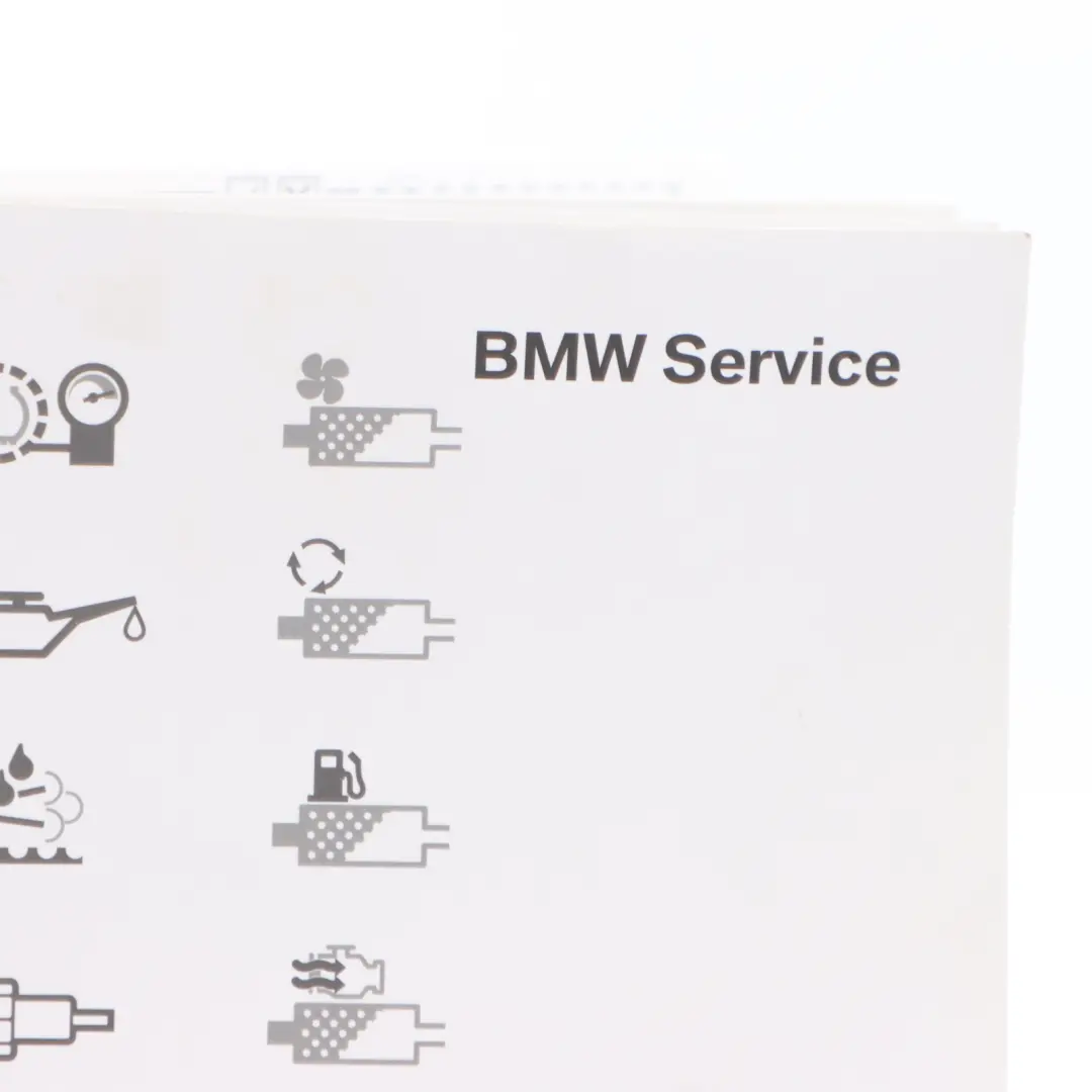 BMW E87 E90 E91 X1 E84 F10 F20 F30 Owner's Service Booklet 2901444