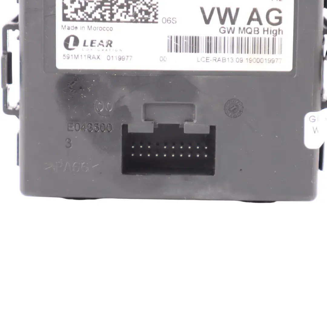 Audi A3 8V Moduł Sterownik Interfejs Gateway 3Q0907530AC