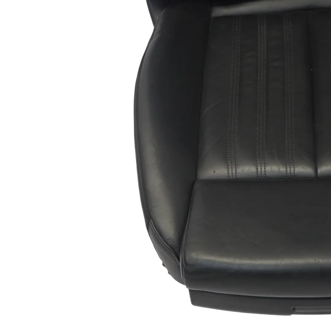 Audi A7 4G Front Sport Seat Left N/S S-Line Heated Electric Leather Soul Black