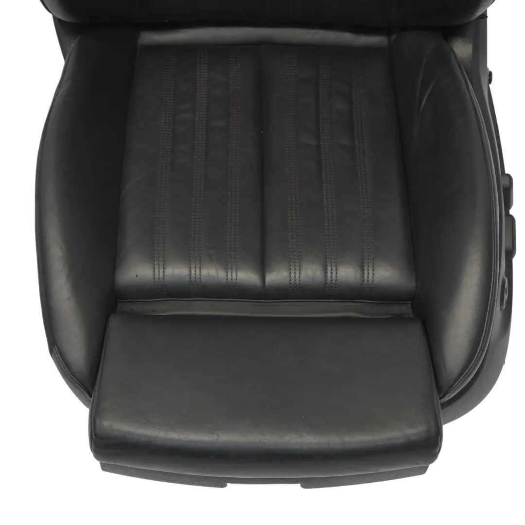 Audi A7 4G Front Sport Seat Left N/S S-Line Heated Electric Leather Soul Black