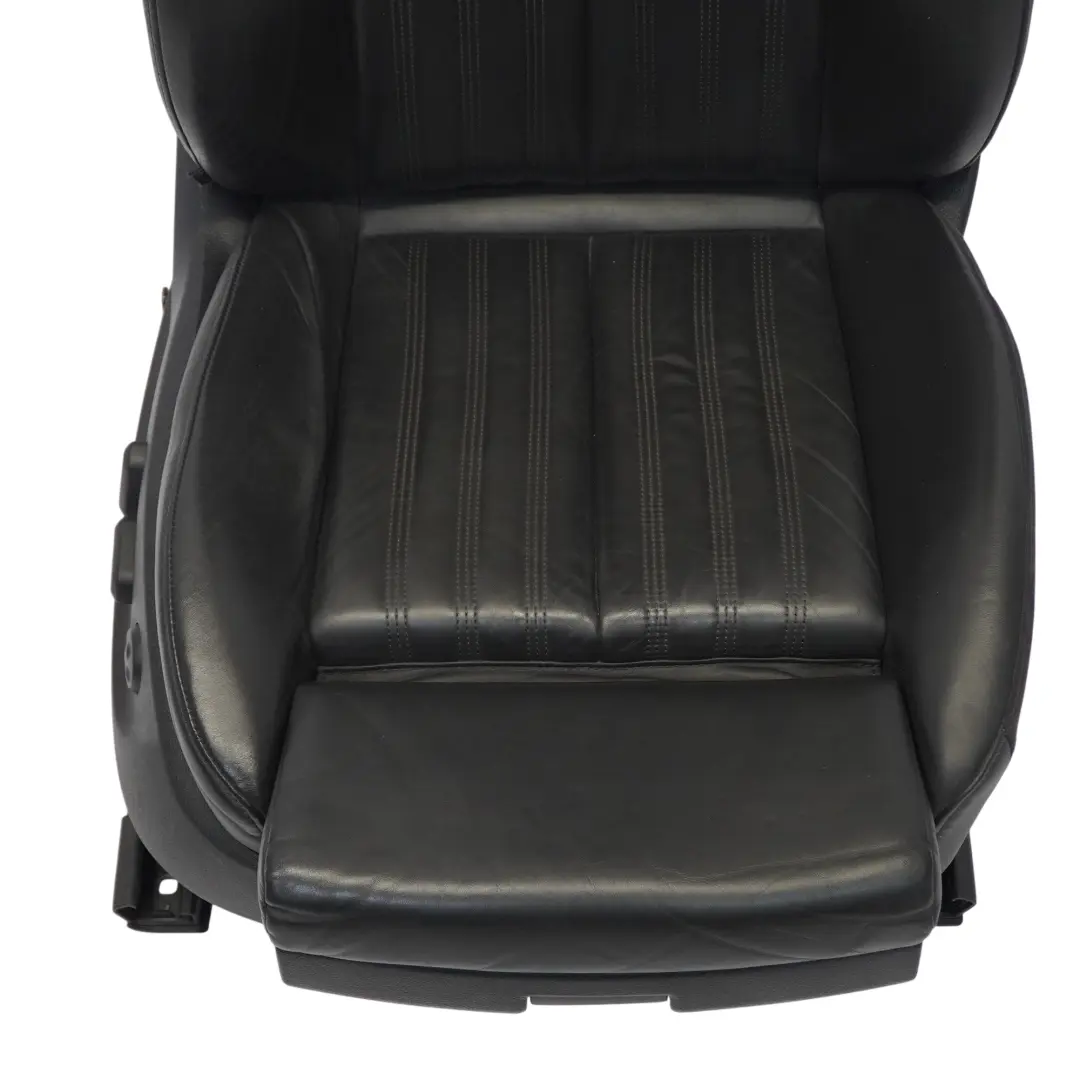 Audi A7 4G Front Sport Seat Right O/S S-Line Heated Memory Leather Soul Black