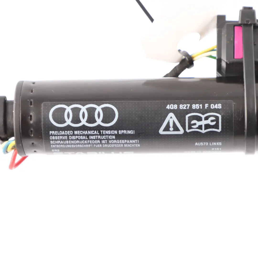 Audi A7 4G Support coffre pour hayon arrière vérin électrique Gauche 4G8827851F