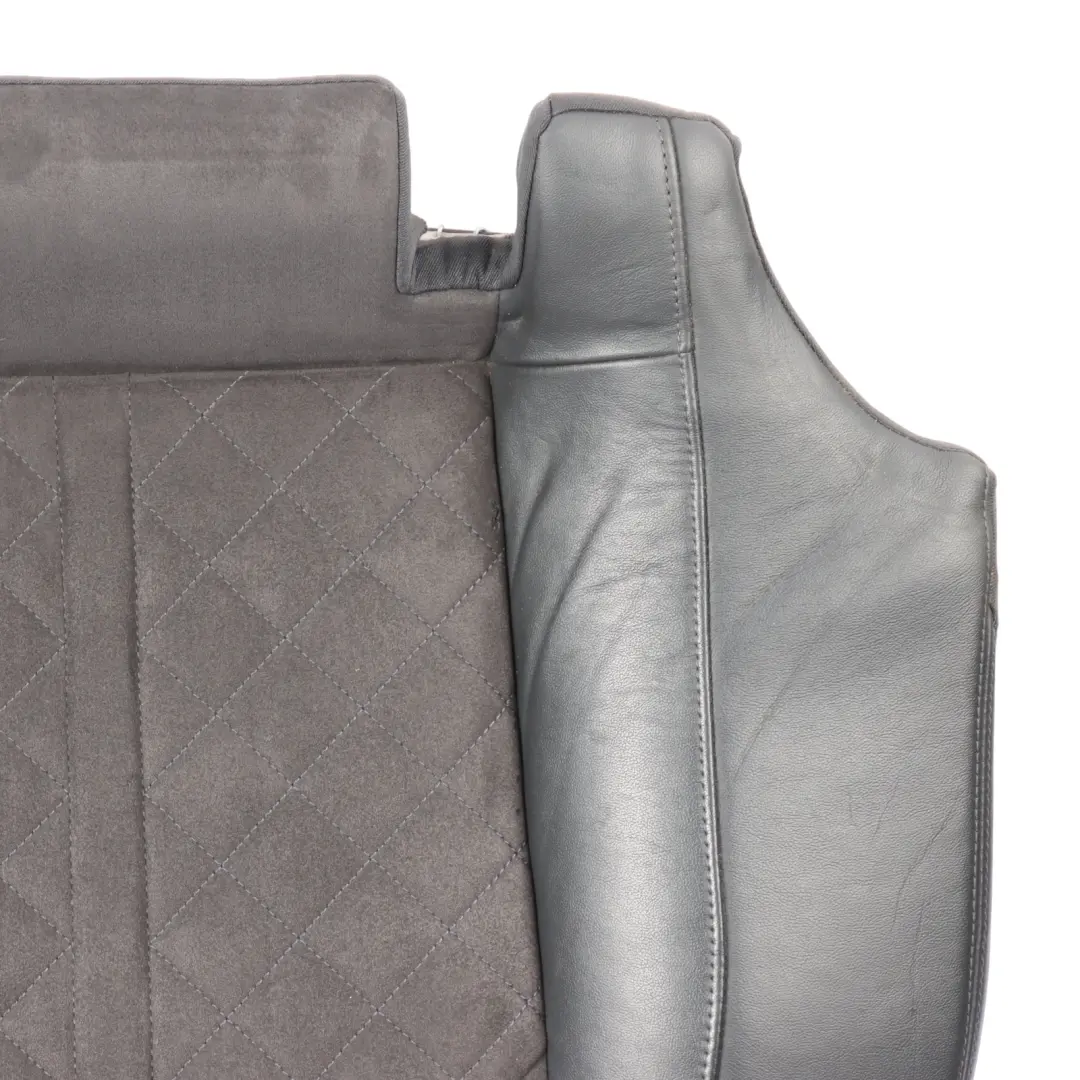 Audi S7 4G8 Rear Seat Bench Cover Leather Alcantara Black