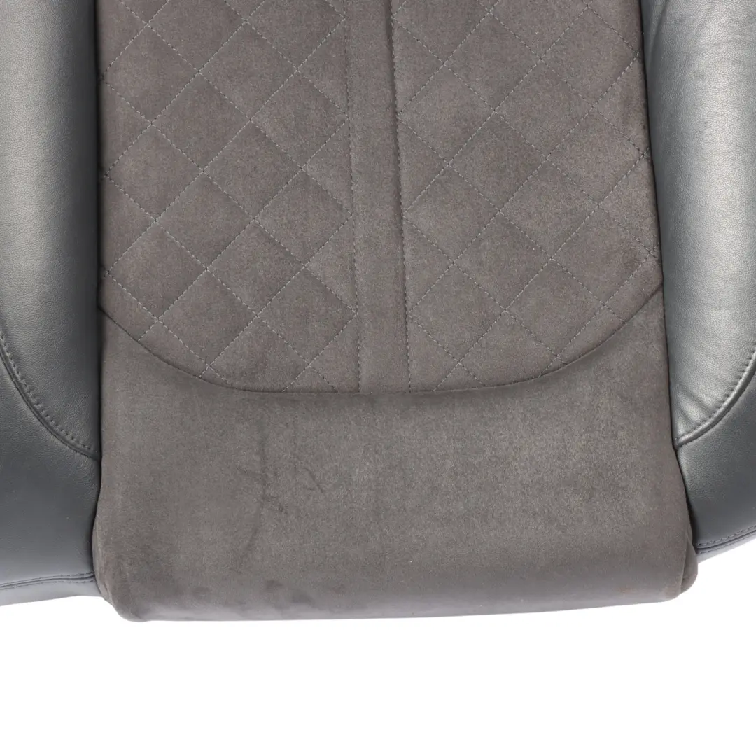 Audi S7 4G8 Rear Seat Bench Cover Leather Alcantara Black