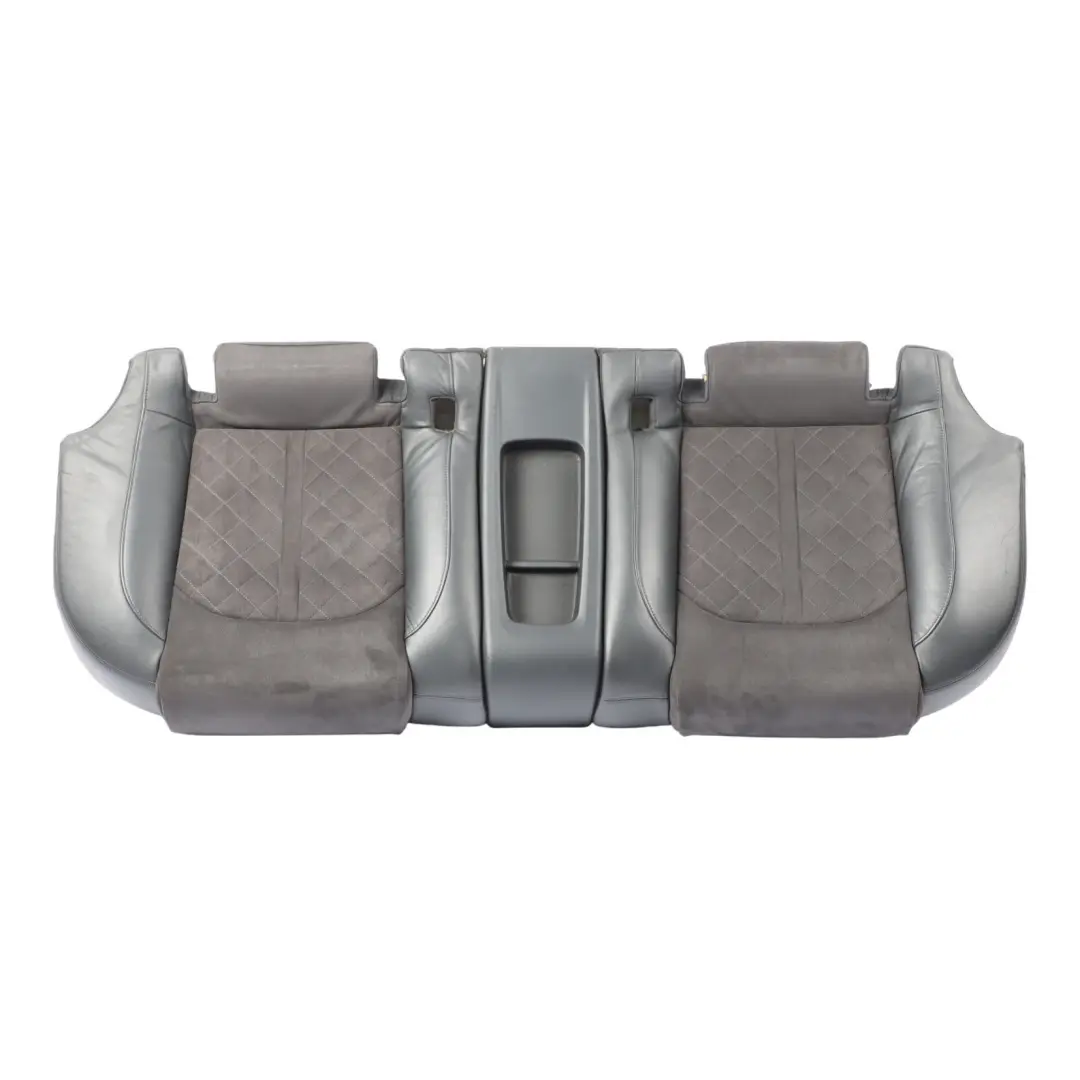 Audi S7 4G8 Rear Seat Bench Cover Leather Alcantara Black