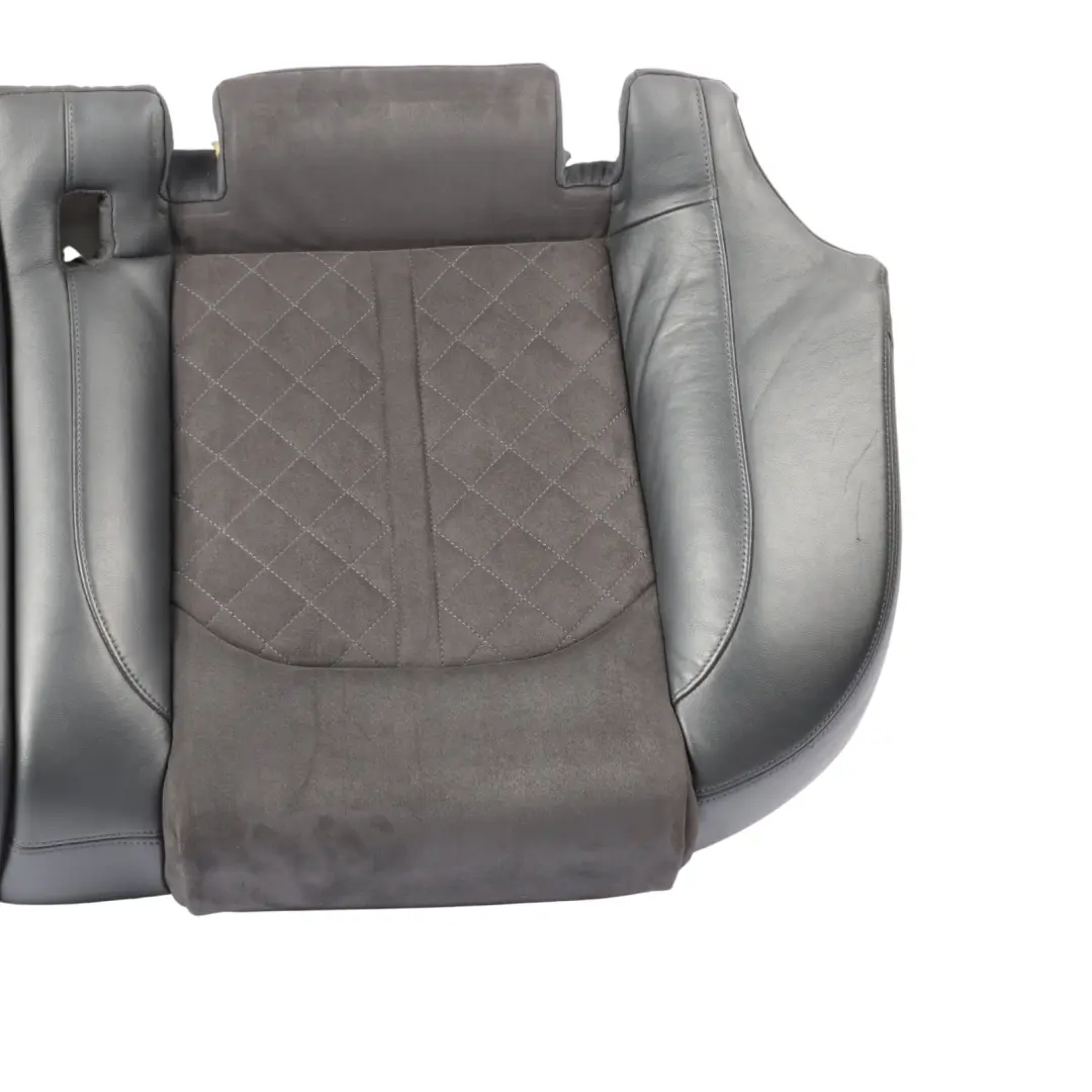 Audi S7 4G8 Rear Seat Bench Cover Leather Alcantara Black