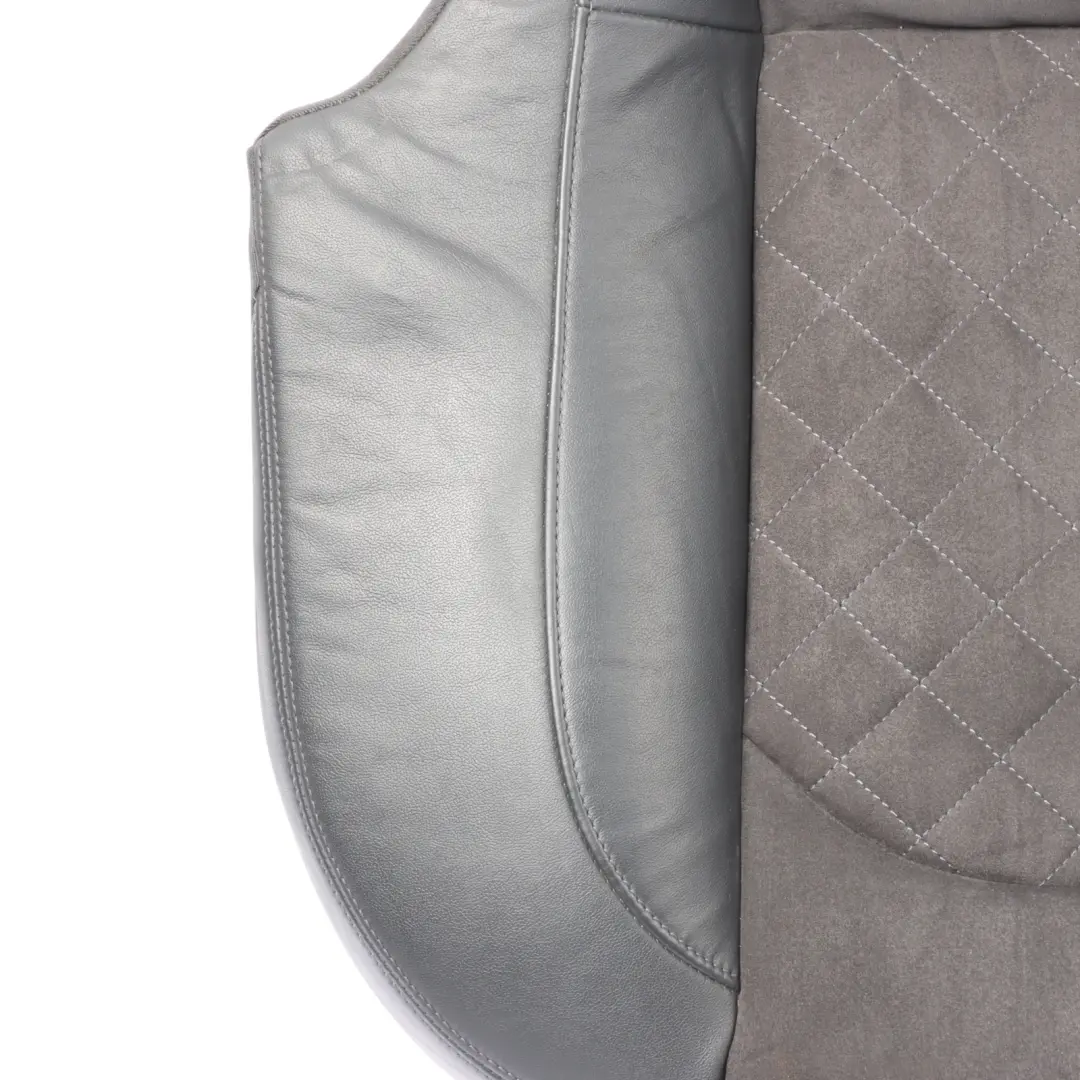 Audi S7 4G8 Rear Seat Bench Cover Leather Alcantara Black