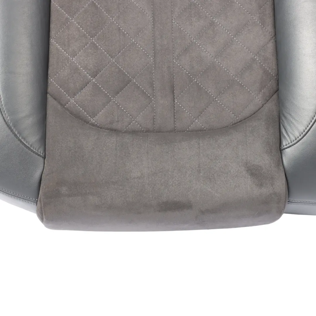 Audi S7 4G8 Rear Seat Bench Cover Leather Alcantara Black