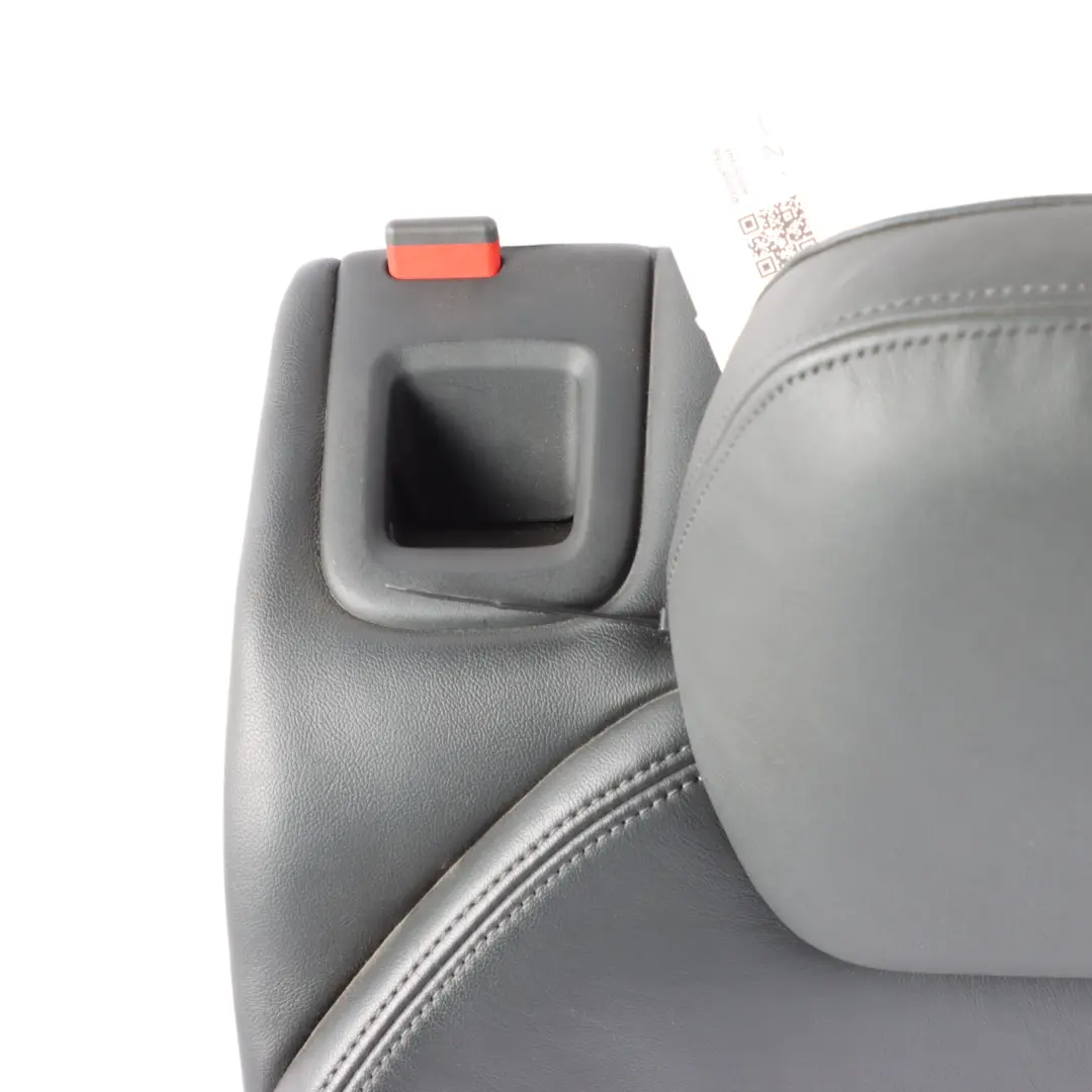 Audi S7 4G8 Rear Seat Backrest Cover Right O/S Leather Alcantara Black