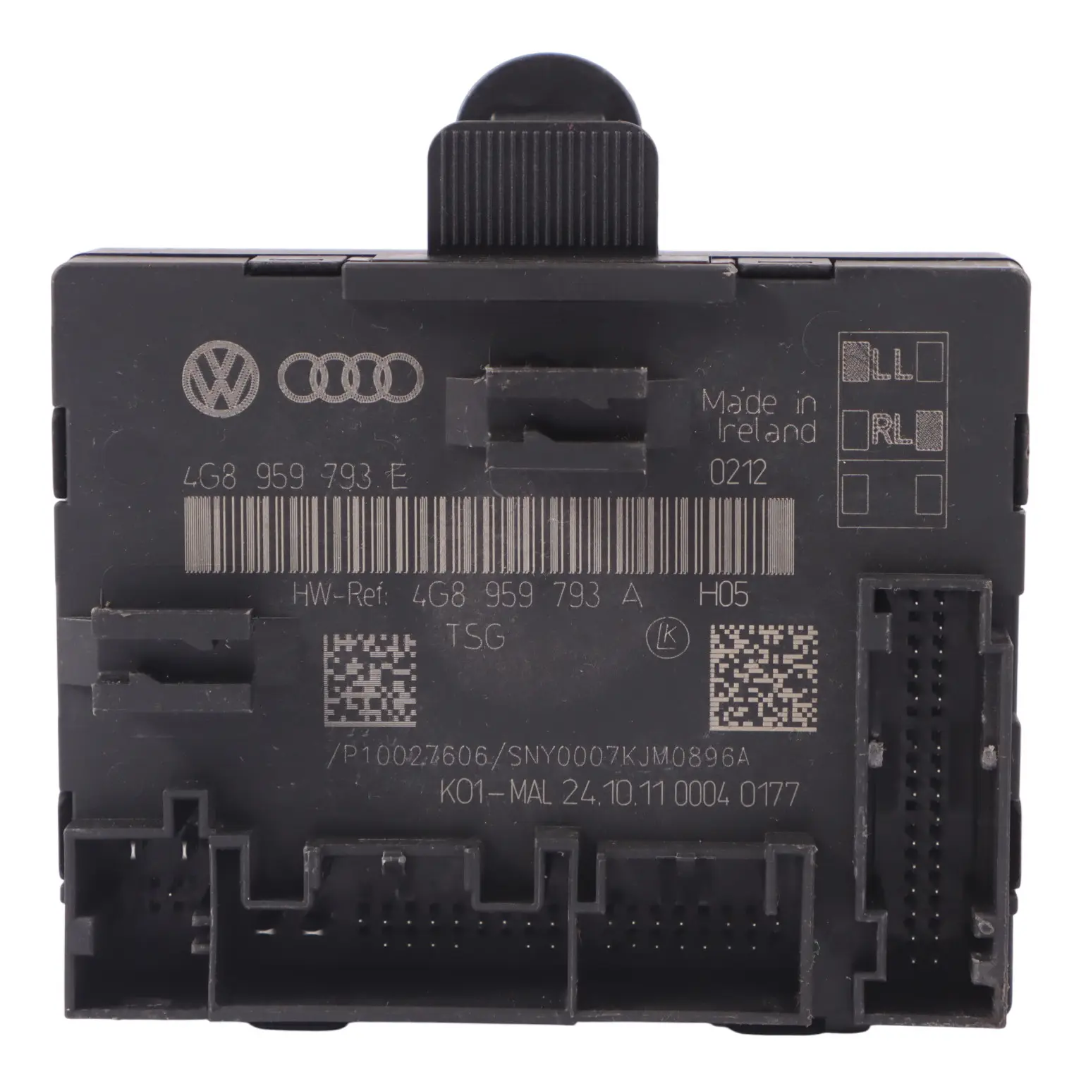 AUDI A7 4G8 Módulo la Puerta Delantera Izquierda Lado del Conductor 4G8959793A