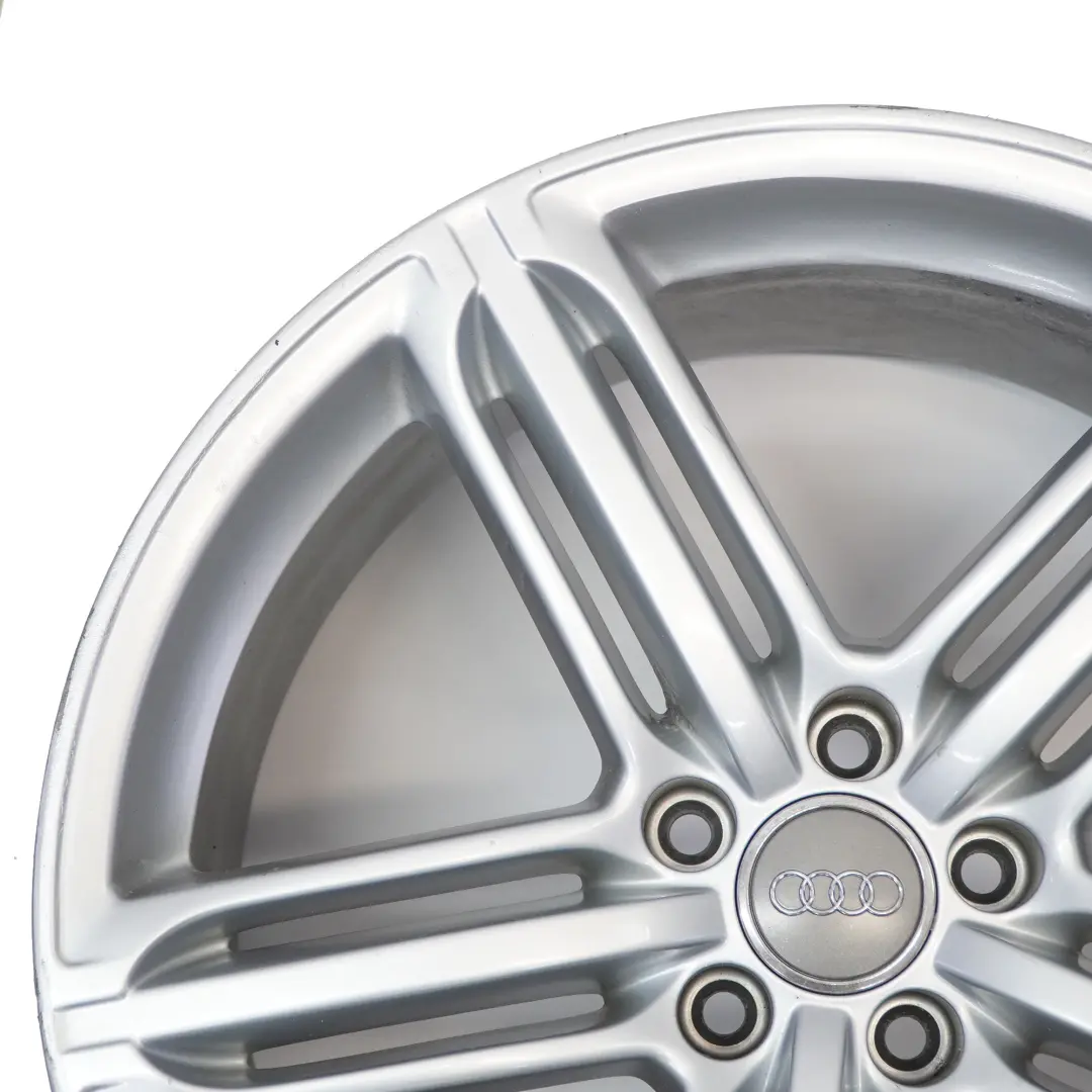 Audi A7 4G A8 4H Silver Wheel Alloy Rim 20" 9J ET:37 Star Spoke 4H0601025T