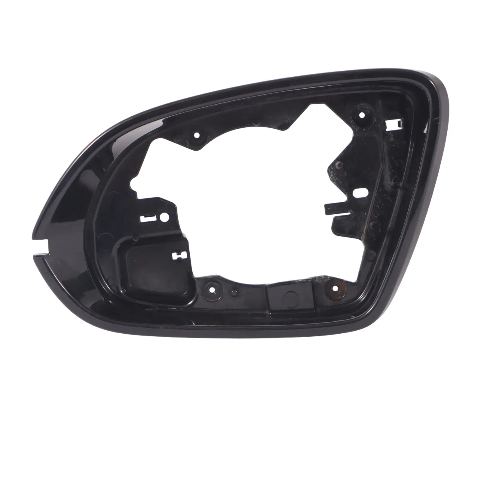 Audi A8 D4 H4 Door Wing Mirror Frame Trim Left N/S Phantom Black - Z9Y 4H0857239