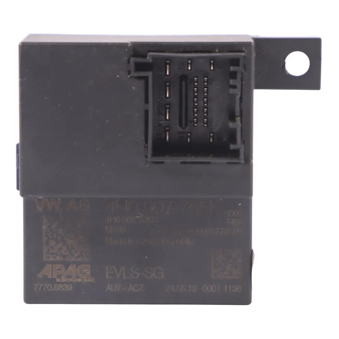 Audi A8L 4H Lenkwinkel Lenkradsäule Steuer Modul ECU 4H0907705K