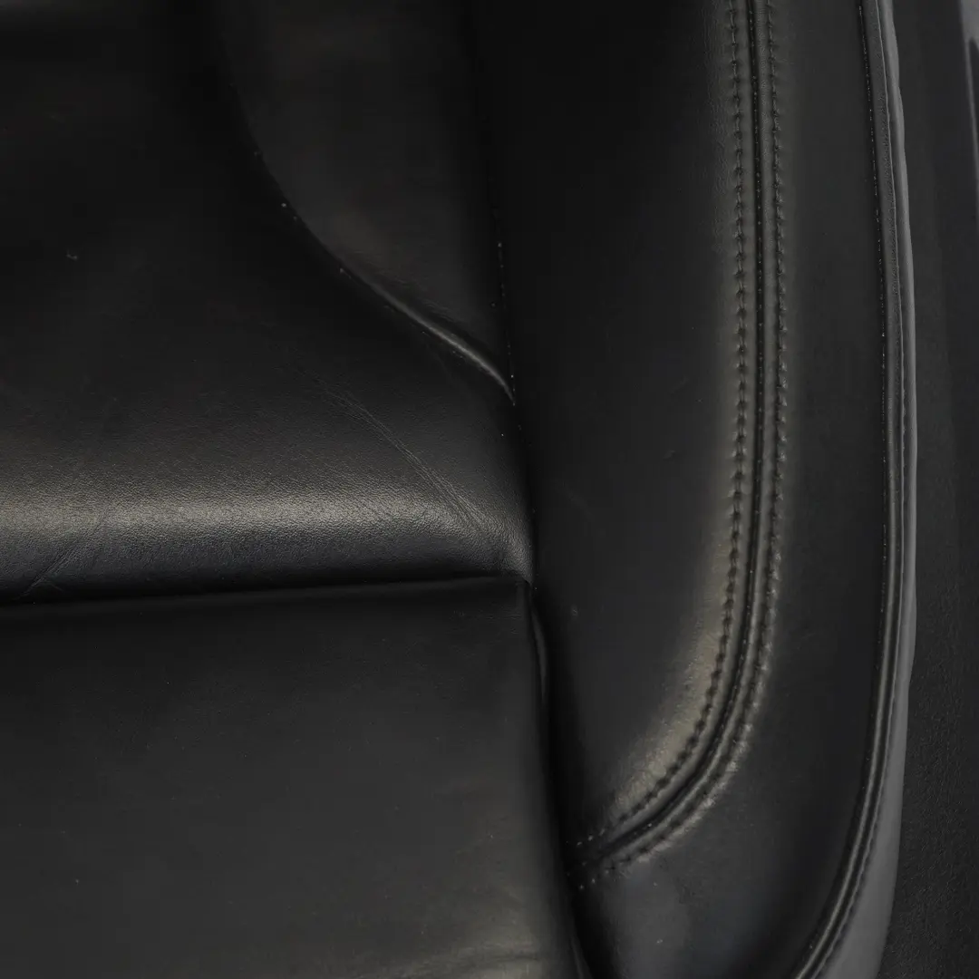 Audi Q7 4L Asiento Delantero Izquierdo S-Line Calefactable Eléctrico Cuero Negro