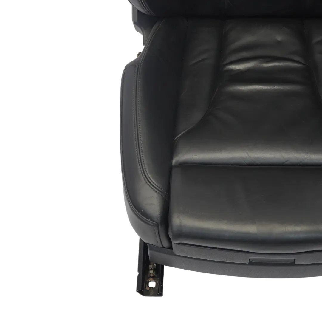 Audi Q7 4L Asiento Delantero Izquierdo S-Line Calefactable Eléctrico Cuero Negro