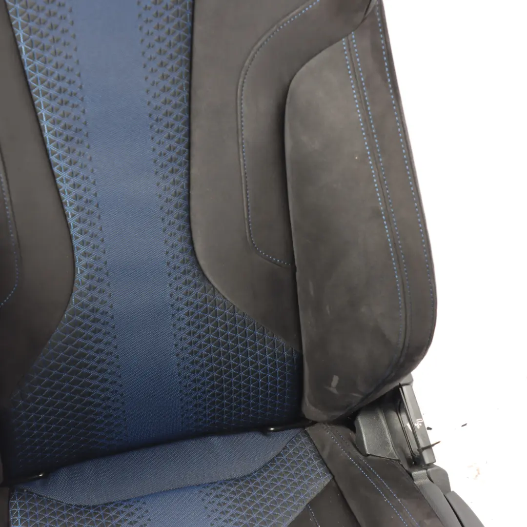 BMW F40 M Sport Seat Front Left N/S Interior Heated Trigon Alcantara Black 