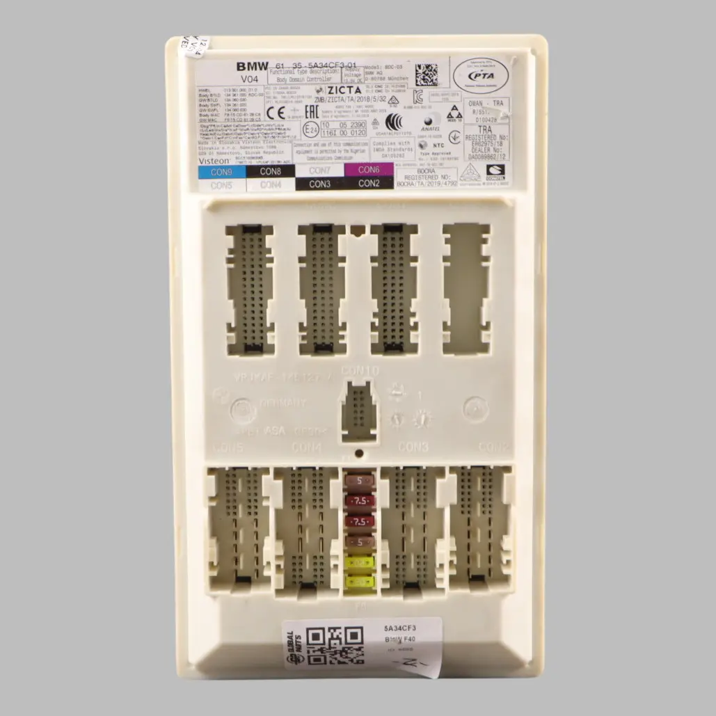 BMW F40 Body Domain Controller BDC Control Unit Module ECU 5A34CF3