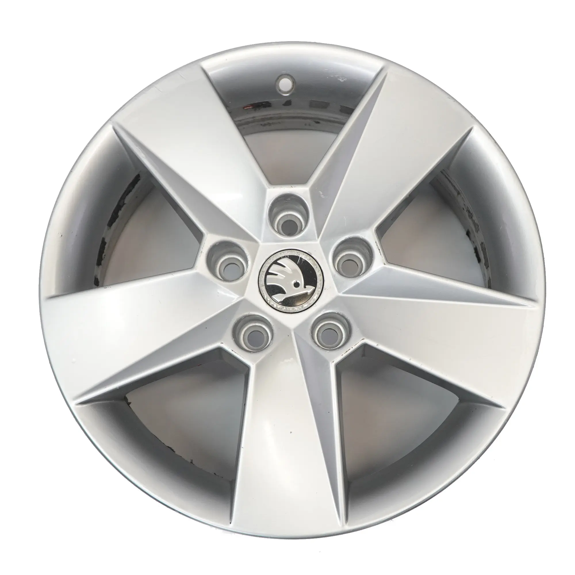 Skoda Octavia Mk3 5E Srebrna Felga Aluminiowa 16" 6,5J ET:46 5E0601025H