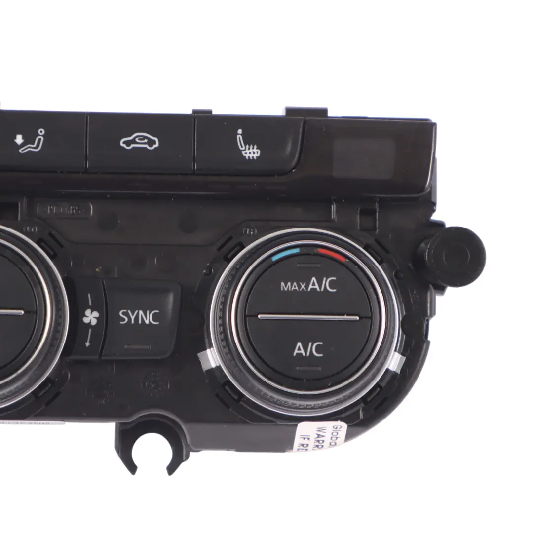 Volkswagen VW Golf VII A/C Calentador Panel Control Interruptor 5G0907044BD