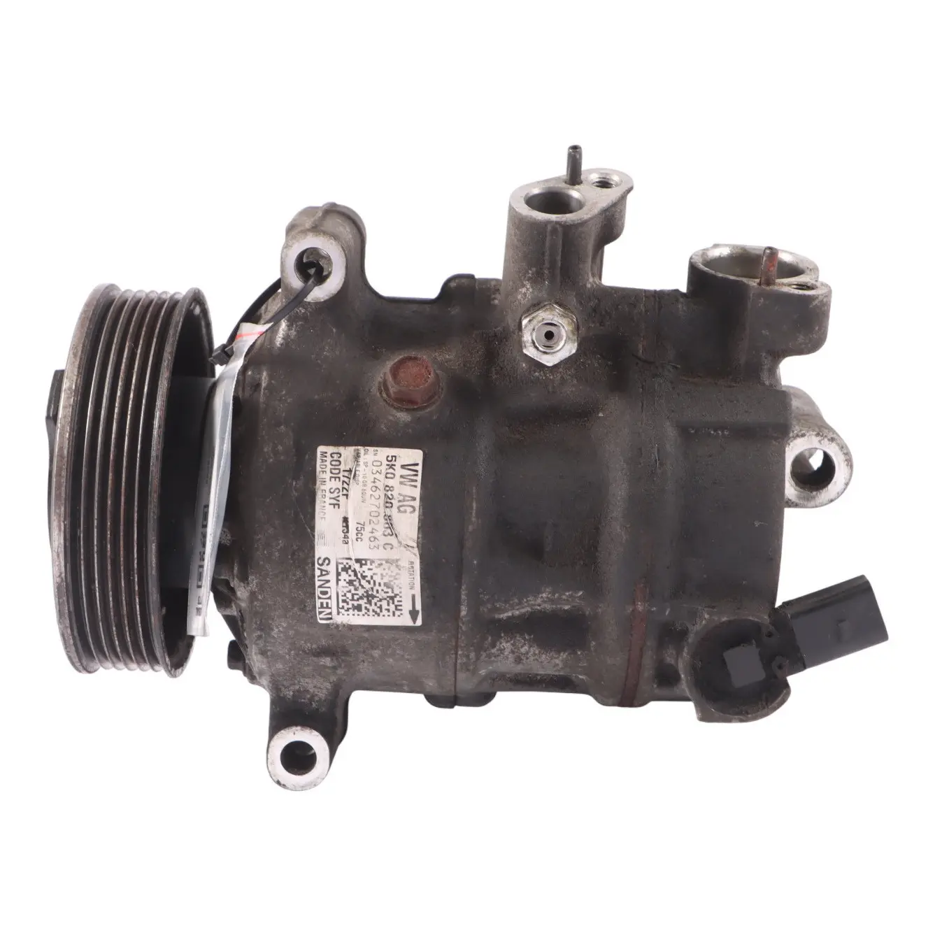 Volkswagen Polo 6R Air Conditioning Con A/C Compressor Pump 5K0820803C