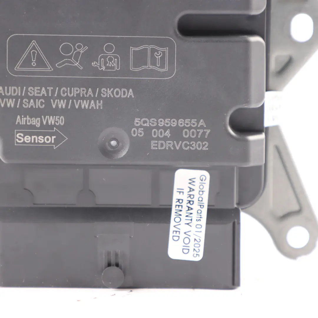 Audi S3 8Y Air Module Crash Impact Sensor Unit Control ECU 5QS959655A